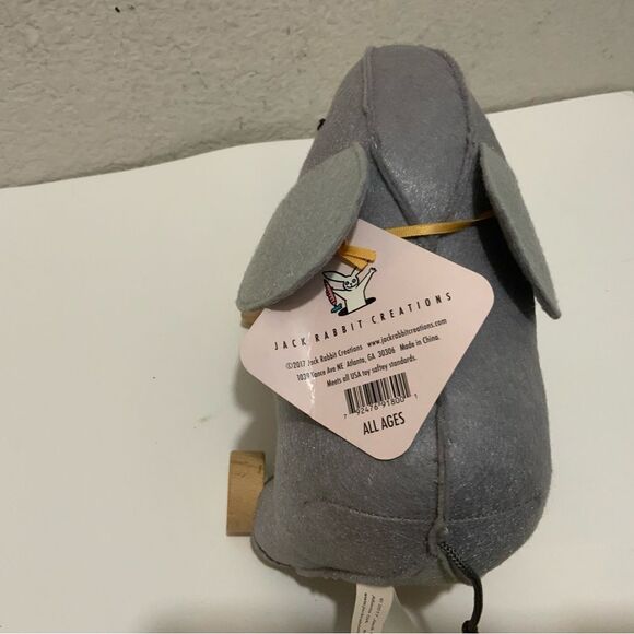 Jack Rabbit Creations - elephant 8"  stuffed toy NWT - Picture 9 of 10